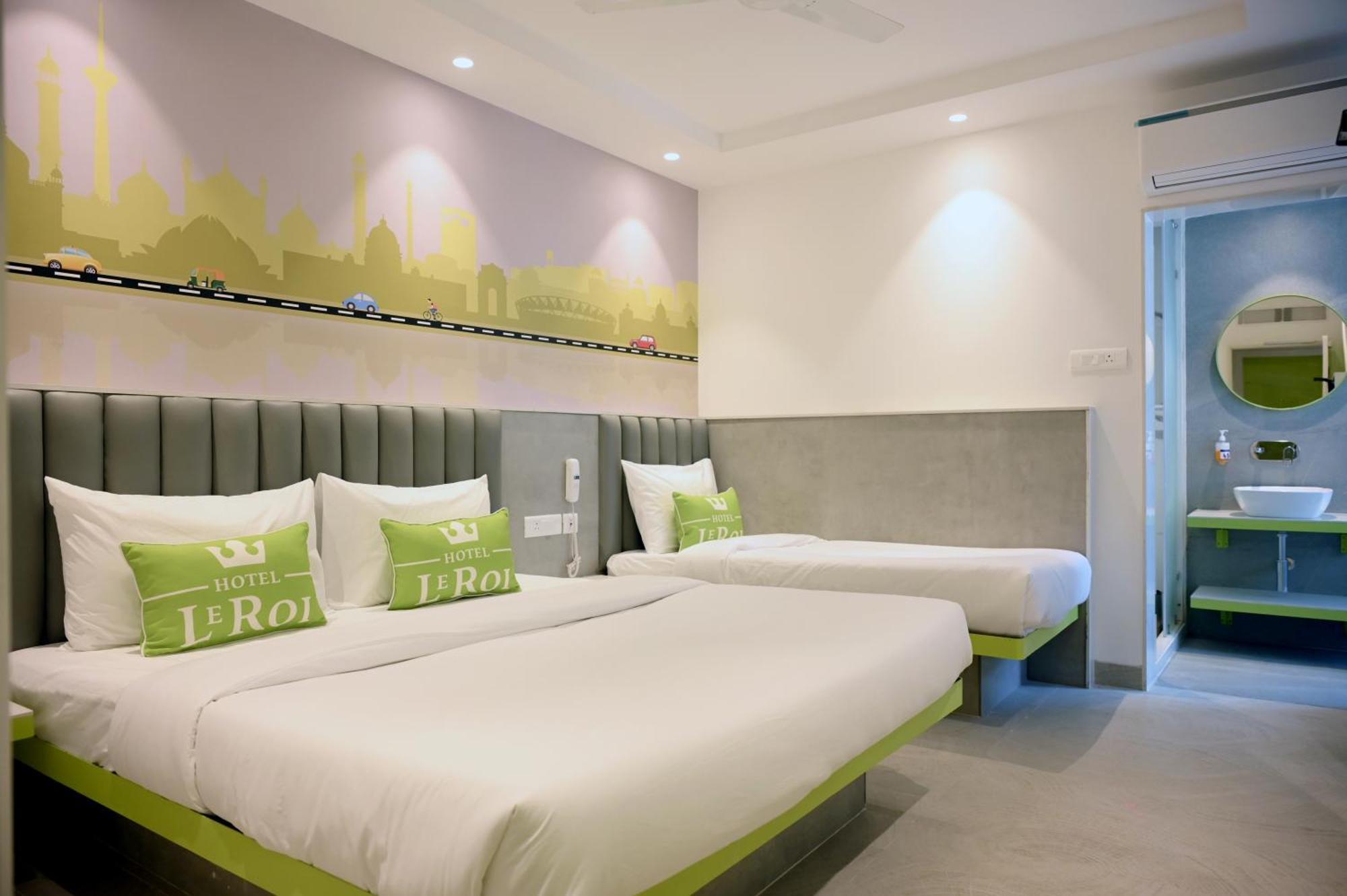 Hotel Le Roi Express Karol Bagh 德里 外观 照片